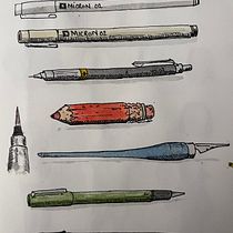 Mon projet du cours : L’art du sketching : transformez vos esquisses en œuvres d’art Ein Projekt aus dem Bereich Traditionelle Illustration, Bleistiftzeichnung, Zeichnung und Sketchbook von Clement RT - 03.03.2024
