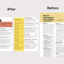 Mi proyecto del curso: Currículums para creativos: crea tu CV y carta de presentación Ein Projekt aus dem Bereich Kreative Beratung, Portfolioverwaltung, Kommunikation und Business von Paola Hernández Castañeda - 04.03.2024