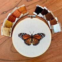 Mijn project van de cursus: Realistische borduurtechnieken. Traditional illustration, Embroider, and Textile Design project by Tamara van Hoof-Nijhuis - 03.04.2024