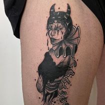 Mi proyecto del curso: Técnicas de tatuaje blackwork con línea fina. Un progetto di Design di tatuaggi di Millena Deveras Linhares - 05.12.2023