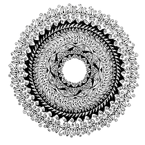 My project for course: The Art of Mandala Drawing: Create Geometric Patterns Ein Projekt aus dem Bereich Zeichnung und Illustration mit Tinte von Banu Köseömür - 29.02.2024