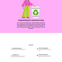 My project for course: Web Design with Figma: Building Striking Compositions. Projekt z dziedziny UX / UI, Web design, Projektowanie aplikacji mobiln, ch, Projektowanie c, frowe, Projektowanie aplikacji, Projektowanie produktu c i frowego użytkownika Tarak Namata - 05.03.2024