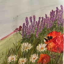 My project for course: Illustrating the Natural World with Watercolor and Charcoal. Traditional illustration, Painting, and Naturalistic Illustration project by Lesley Gonsalves - 03.05.2024