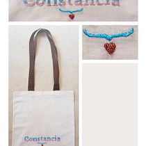 Mi proyecto del curso: Letras bordadas: el hilo como herramienta gráfica. Un projet de Broderie , et Design textile de Nidia Aguilar - 05.03.2024