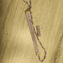 Il mio progetto del corso: Design di gioielli con perline: intreccia pattern eleganti. Accessor, Design, Arts, Crafts, Jewelr, Design, and Fiber Arts project by enrica.di.bella - 03.05.2024