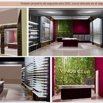 Mi proyecto del curso: Color aplicado al diseño de interiores - VINOTECA. Un proyecto de Diseño de interiores, Decoración de interiores, Interiorismo, Teoría del color y Diseño de espacios de nazarena.borga - 06.03.2024