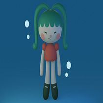 Mi proyecto del curso: Creación de personajes kawaii en 3D con Blender Ein Projekt aus dem Bereich Traditionelle Illustration, Design von Figuren, Digitale Illustration, 3-D-Modellierung und Manga von Vanessa Salazar - 04.05.2024