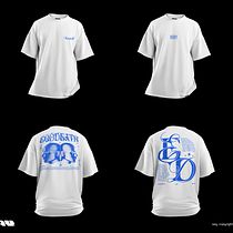 Proyecto de curso: Diseño de camisetas tipográficas. T, pograph, T, pograph, and Design project by Valentino Méndez - 03.05.2024