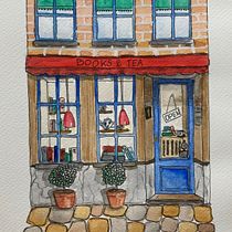 Mijn project van de cursus: Stadsbeeld in aquarel: breng je stad in beeld. Un progetto di Pittura, Disegno, Pittura ad acquerello e Illustrazione architettonica di ankypoeth - 06.03.2024