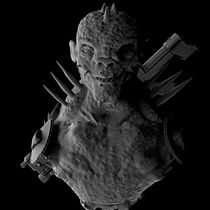 Mi proyecto del curso: Modelado de personajes 3D para superficies orgánicas y rígidas. Een project van 3D,  3D-modellering y 3D-karakterontwerp van ROMARIO CUELE ORIAS - 05.03.2024