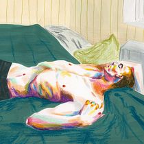 Il mio progetto del corso: Disegno anatomico espressivo: esplora forme e colori. Fine Arts, Pencil Drawing, Drawing, Portrait Drawing, Realistic Drawing, Figure Drawing, and Gouache Painting project by Matteo Ferraro - 03.06.2024