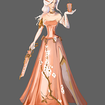 My project for course: Stylized Character Illustration: From Reference to Drawing. Traditional illustration, Character Design, and Digital Illustration project by Himariir - 12.13.2023