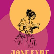 Jane Eyre Book Cover Design . Projekt z dziedziny  Manager art, st, czn, Grafika ed, torska, Projektowanie graficzne, Projektowanie produktowe, T, pografia, Pisanie, Portale społecznościowe, Kreat, wność, Ilustracja c, frowa, Zarządzanie portfolio, Craft, T i pografia użytkownika Bea Cornelius - 06.03.2024