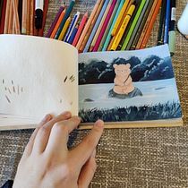 My project for course: Illustration Techniques with Watercolor and Gouache. Un proyecto de Ilustración tradicional, Bellas Artes, Pintura, Pintura a la acuarela, Ilustración infantil y Pintura gouache de Denise van Dillen - 07.03.2024
