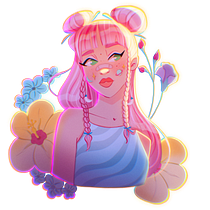 My project for course: Cartoon-Style Character Portraits with Procreate. Character Design, Digital Illustration, Digital Drawing, and Digital Painting project by Johanna Polanco - 03.03.2024