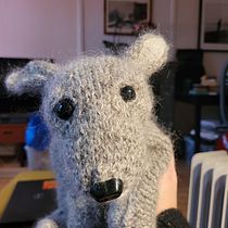 My project for course: Knitting Realistic Stuffed Animals: Make a Puppy from Yarn. Fiber Arts, DIY, Knitting, and Textile Design project by Inga Buan - 02.29.2024