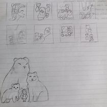 Mi proyecto del curso: Introducción a la ilustración infantil. Traditional illustration, Fine Arts, Painting, Pencil Drawing, Drawing, Watercolor Painting, Children's Illustration, and Narrative project by Gauri Barrera - 03.07.2024