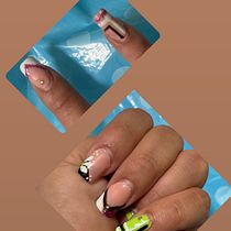 Mi proyecto del curso: Introducción al nail art. Design, Traditional illustration, Painting, Pattern Design, and Decorative Painting project by Danitza Gomez Lino - 03.16.2024