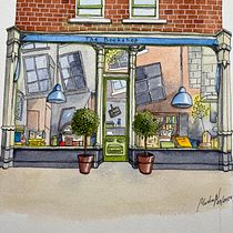My project for course: Watercolor Urban Illustration: Portray your City. Un progetto di Pittura, Disegno, Pittura ad acquerello e Illustrazione architettonica di nadia_artway - 08.03.2024