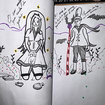 Mi proyecto del curso: Técnicas de dibujo en sketchbook para principiantes. Un progetto di Character design, Bozzetti, Disegno a matita, Disegno e Sketchbook di Alejandra Cortes - 07.03.2024