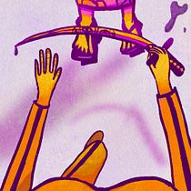 Kill Bill: Part One. Ilustração digital, Desenho digital e Ilustração editorial projeto de gutkineden - 01.03.2024