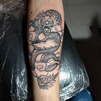 Mi proyecto del curso: Técnicas de tatuaje blackwork con línea fina. Un progetto di Design di tatuaggi di Nicolas Bobadilla - 08.03.2024