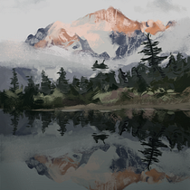 Mi proyecto del curso: Pinceles y pixeles: introducción a la pintura digital en Photoshop. Un progetto di Illustrazione tradizionale, Illustrazione digitale, Disegno digitale e Pittura digitale di antia_ov - 08.03.2024