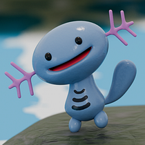 My project for course: 3D Character Creation in Blender. Un progetto di 3D, Character design, Modellazione 3D, Character design 3D e Progettazione 3D di bruno2000marques.bm - 05.03.2024