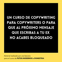 Copywriting para copywriters by Elena Ortiz. Projekt z dziedziny  Reklama, Cop, writing, Stor, telling i Komunikacja użytkownika Elena Ortiz - 08.03.2024