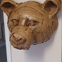 My project for course: Cardboard Sculptures for Beginners. Character Design, Arts, Crafts, and Fine Arts project by drinkwatergemma1 - 03.08.2024