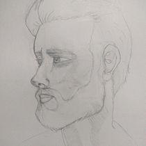 Meu projeto do curso: Caderno de retratos: explore o rosto humano. Sketching, Drawing, Portrait Drawing, Artistic Drawing, and Sketchbook project by garciaroberta38 - 03.09.2024