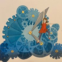 My project for course: Negative Watercolor Painting for Children's Illustration. Traditional illustration, Painting, Pencil Drawing, Watercolor Painting, Children's Illustration, and Narrative project by Ursula Castaldo - 03.17.2024
