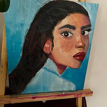 Mi proyecto del curso: Retrato expresivo al óleo: explora la técnica alla prima. Un projet de Beaux Arts, Peinture , et Peinture à l'huile de tildesdadas - 09.03.2024
