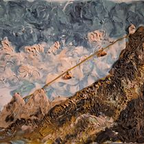 Mein Abschlussprojekt für den Kurs: Einführung in die Plastilinmalerei. Een project van Craft,  Beeldende kunst, Schilderij y Creativiteit met kinderen van dolomites_rose - 09.03.2024