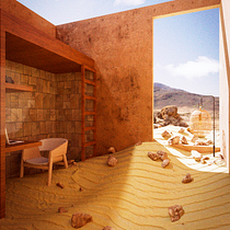 My project for course: Rendering Photorealistic 3D Scenes in Blender. Un progetto di 3D, Modellazione 3D, Architettura digitale, Progettazione 3D e ArchVIZ di brahimalia1999 - 09.03.2023
