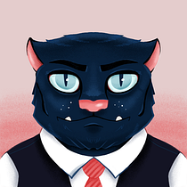 Mister Cat. Un progetto di Illustrazione tradizionale, Disegno, Illustrazione digitale e Disegno digitale di Yannick Brodeur - 09.03.2024