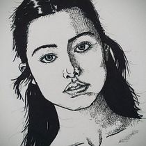 Meu projeto do curso: Caderno de retratos: explore o rosto humano Ein Projekt aus dem Bereich Skizzenentwurf, Zeichnung, Porträtzeichnung, Artistische Zeichnung und Sketchbook von Alexsandre Silva - 10.03.2024