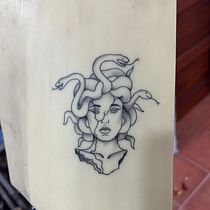 My project for course: Tattoo for Beginners. Tattoo Design project by Márcia Ferreira - 03.09.2024