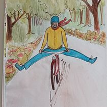 My project for course: Character Creation from Observational Drawings. Un proyecto de Ilustración tradicional, Diseño de personajes, Dibujo y Sketchbook de Liudmila Stamatova - 08.03.2024