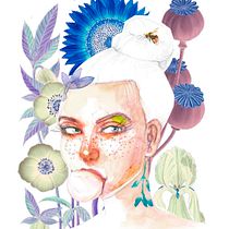 Mon projet du cours : Portrait illustré à l’aquarelle . % Elodie tarafından hazırlanan Geleneksel illüstras, on, Güzel sanatlar, Tablo, Çizim, Sulubo, a Resim, Portre Çizimi, Ve Sanatsal Çizim projesi - 03.10.2024