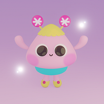 My project for course: Kawaii Character Creation in 3D with Blender Ein Projekt aus dem Bereich Traditionelle Illustration, Design von Figuren, Digitale Illustration, 3-D-Modellierung und Manga von Claire Eyberg - 11.03.2024