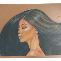 Mi proyecto del curso: Ilustración con pastel y lápices de colores. Un progetto di Illustrazione tradizionale, Belle arti, Disegno a matita, Disegno, Disegno di ritratti, Disegno realistico e Disegno artistico di Paula A. Mosquera - 11.03.2024