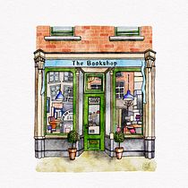 Gill's project for course: Watercolor Urban Illustration: Portray your City. Un progetto di Pittura, Disegno, Pittura ad acquerello e Illustrazione architettonica di gill_bloxham - 21.05.2024