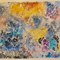 Mi proyecto del curso: Técnicas modernas de acuarela. Un progetto di Illustrazione tradizionale, Belle arti, Pittura e Pittura ad acquerello di praga - 11.03.2024
