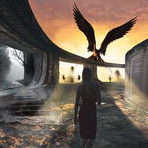 Reading books opens doors to other worlds.... Photograph, Photograph, Post-production, VFX, Photo Retouching, Fine-Art Photograph, Photographic Composition, and Photomontage project by Elena Amann - 03.11.2024