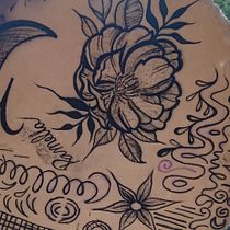Meu projeto do curso: Tatuagem para principiantes. Tattoo Design project by Pamella S. Simioni - 03.12.2024