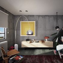 Mi proyecto del curso: Renderizado de producto fotorrealista con KeyShot. Un progetto di 3D, Design e creazione di mobili, Design industriale, Product design e Progettazione 3D di ernesto pinto - 11.03.2024