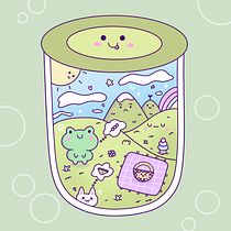 Mi proyecto del curso: Diseño de mundos kawaii: crea ilustraciones alegres. Character Design, Digital Illustration, and Manga project by Esmeralda Noboa Palacios - 03.12.2024