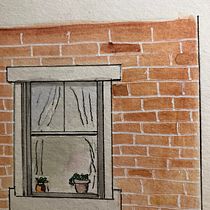 My project for course: Watercolor Urban Illustration: Portray your City. Un progetto di Pittura, Disegno, Pittura ad acquerello e Illustrazione architettonica di mamom3 - 13.03.2024