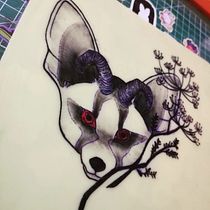 Mi proyecto del curso: Tatuaje para principiantes. Tattoo Design project by Camila Rijo Fisher - 03.13.2024
